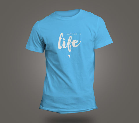 Short Sleeved T Shirt -- Water is Life